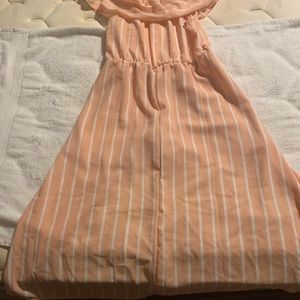 Girls size 8 off the shoulder romper.